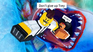 ROBLOX Sharkbite 2 Funny Moments Part 3 MEMES 🦈 [upl. by Pia]