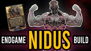 Ultimate Nidus Prime Build  Parastic Vitality Warframe [upl. by Tnahs]