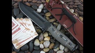 Medford Knife Fighter Fixed Blade Knife Review [upl. by Eillen994]