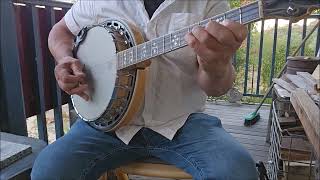 Coleraine Jig on tenor Banjo 2024 [upl. by Anivad850]