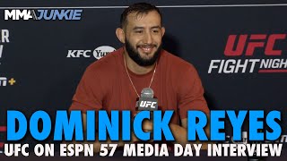 Dominick Reyes Determined to Get Back to Top of Division By quotPerforming and Winningquot UFC on ESPN 57 [upl. by Aneeled205]