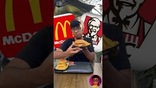 KFC amp McD ke tough kudukkum TOP 3 Burger Spots🍔🔥 in Bangalore  shorts idrisexplores [upl. by Tristan]