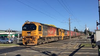 Diesel amp Electric Trains in Feilding [upl. by Nioe889]