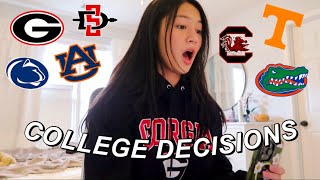 COLLEGE DECISIONS REACTIONS 2024 [upl. by Lucine]