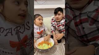 Elif benden habersiz cips yiyor azerbaijan comedy best funny myfirstvlog [upl. by Ynavoeg]