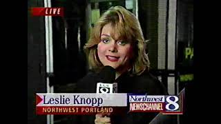 VHS Find 1994 Local Portland news piece about City nightclub vs Portland Police [upl. by Llennyl]