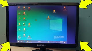 Why The Desktop Is Not Fullscreen  Computer Display Full Screen Problem  Fix Black Bars On Desktop [upl. by Aehcsrop]