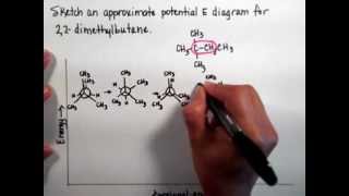 Problem 7 E diagram 22dimebutanemp4 [upl. by Itsrik]