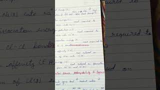 bsc 1st year chemistry hons notes 🥰🥰 [upl. by Imim]