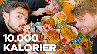 DEN ÅRLIGA FRITERINGSVIDEON 10000 CALORIE CHALLENGE [upl. by Mailiw946]