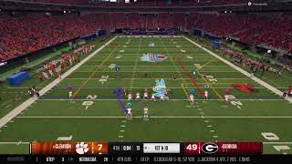 COLLEGE FOOTBALL 25 League match Clemson at Georgia [upl. by Kcired]