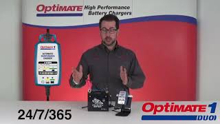 OptiMate 1 DUO the ‘no brainer’ battery maintainer guarantees healthy LFP or leadacid batteries [upl. by Eutnoj558]