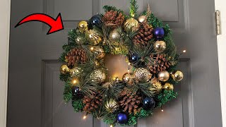 Holiday Cheer Made Easy with This Wreath [upl. by Lubin]