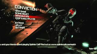 Splinter Cell Conviction  Scaleform UI [upl. by Eecart]