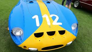 Pebble Beach Concours d  Elegance 2022 Part 2 The Ferrari Green [upl. by Armanda]