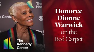 Honoree Dionne Warwick on the 46th Kennedy Center Honors Red Carpet 2023 [upl. by Einiffit]