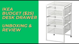 IKEA 25 budget drawer UNBOXING [upl. by Jaynell934]