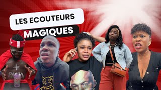 LES ÉCOUTEURS MAGIQUES 😂 [upl. by Nadoj336]