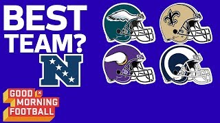 NFCs Team to Beat Eagles Rams Saints or Vikings  Good Morning Football  NFL Network [upl. by Nairda530]