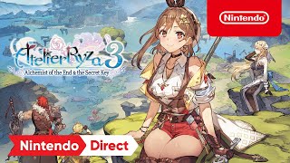 Atelier Ryza 3 Alchemist of the End amp the Secret Key  Announcement Trailer  Nintendo Switch [upl. by Eerazed]