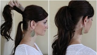 Quick Hairstyles  Double Ponytail [upl. by Allissa]