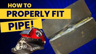 How to properly prepare and fit a pipe for 6010 open root [upl. by Adyela325]