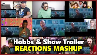 FAST amp FURIOUS Hobbs amp Shaw Trailer Reactions Mashup [upl. by Edison495]