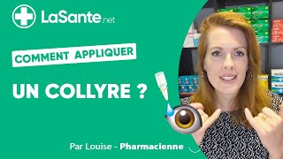 Comment appliquer un collyre [upl. by Niwrad413]