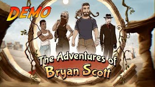 The Adventures of Bryan Scott  Full Gameplay Walkthrough  Full Demo  No Commentary [upl. by Velda]