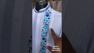 Guayabera Yucateca Modelo Colibrí Azul [upl. by Ayardna]