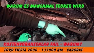 Kostenvoranschlag fail warum  Ford Fiesta  BJ 2006  137000 km [upl. by Anivas20]