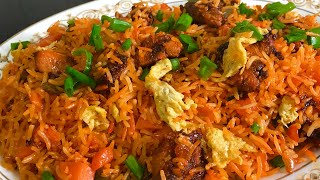 Schezwan Chicken Egg Fried Rice recipe  Chicken EggFried Rice  Easy amp Tasty Fried Rice recipe [upl. by Eirac545]