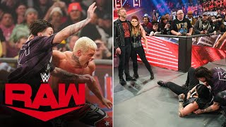 Cody Rhodes Edge amp Beth Phoenix stand up to The Judgment Day Raw Jan 30 2023 [upl. by Anayit]