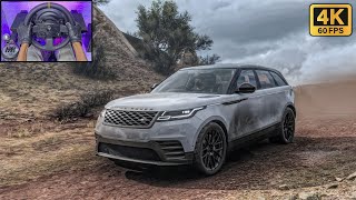 2018 Range Rover Veler  Forza Horizon 5  Steering Wheel Gameplay 4K [upl. by Eibrad]