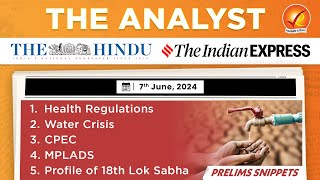 The Analyst 7th June 2024 Current Affairs Today  Vajiram and Ravi Daily Newspaper Analysis [upl. by Bithia]