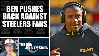 Ben Malller Pushes Back Against Steelers Fans Backlash to his Russell Wilson Take [upl. by Nosinned83]