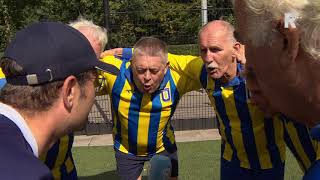 Walking Football voetballende 55plussers zonder tempo [upl. by Vassaux]