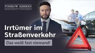 Das müssen Autofahrer wirklich wissen Die größten Irrtümer im Straßenverkehr Teil 1 anwaltstipps [upl. by Inerney]