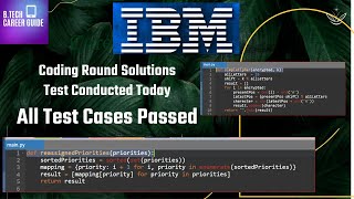 IBM Coding Round Solutions  simpleCipher  All Test Cases Passed  reassignedPriorities ibm [upl. by Ellenij]