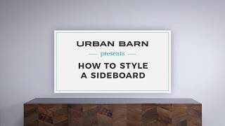 How To Style A Sideboard [upl. by Atiuqan]