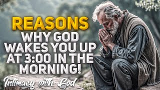 This Why God Wakes You up at 300 in The Morning Christian Motivation [upl. by Acirahs]