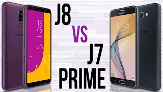 J8 vs J7 Prime Comparativo [upl. by Aztilem]