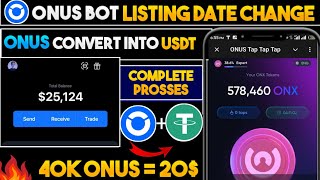 ONUS Airdrop Withdrawal  Onus ONX Token Withdrawal to Binance Bybit Bitget  Onus Airdrop Claim [upl. by Broida]