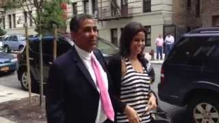 Adriano Espaillat Votes In 2012 Federal Primary [upl. by Spatz717]