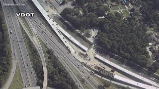 New flyover ramp from I64 west to I264 east is now open to traffic [upl. by Bonnell]