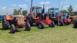 CASE display at the IampI Historic Farm show Penfield Illinois [upl. by La Verne]