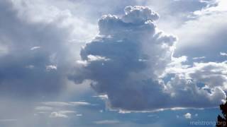 Time lapse of passing convecting cumulus congestus [upl. by Lateehs517]