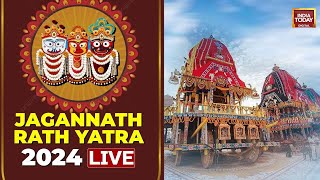 Puri Rath Yatra 2024 LIVE  Rath Yatra In Ahmedabad LIVE  Lord Jagannath Rath Yatra [upl. by Ynnam]