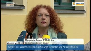 LTW Bayern Margarete Bause am 16092013 [upl. by Vedi458]