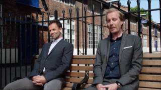 Elementary 2x01  Mycroft blows up Sherlocks stuff [upl. by Kinelski387]